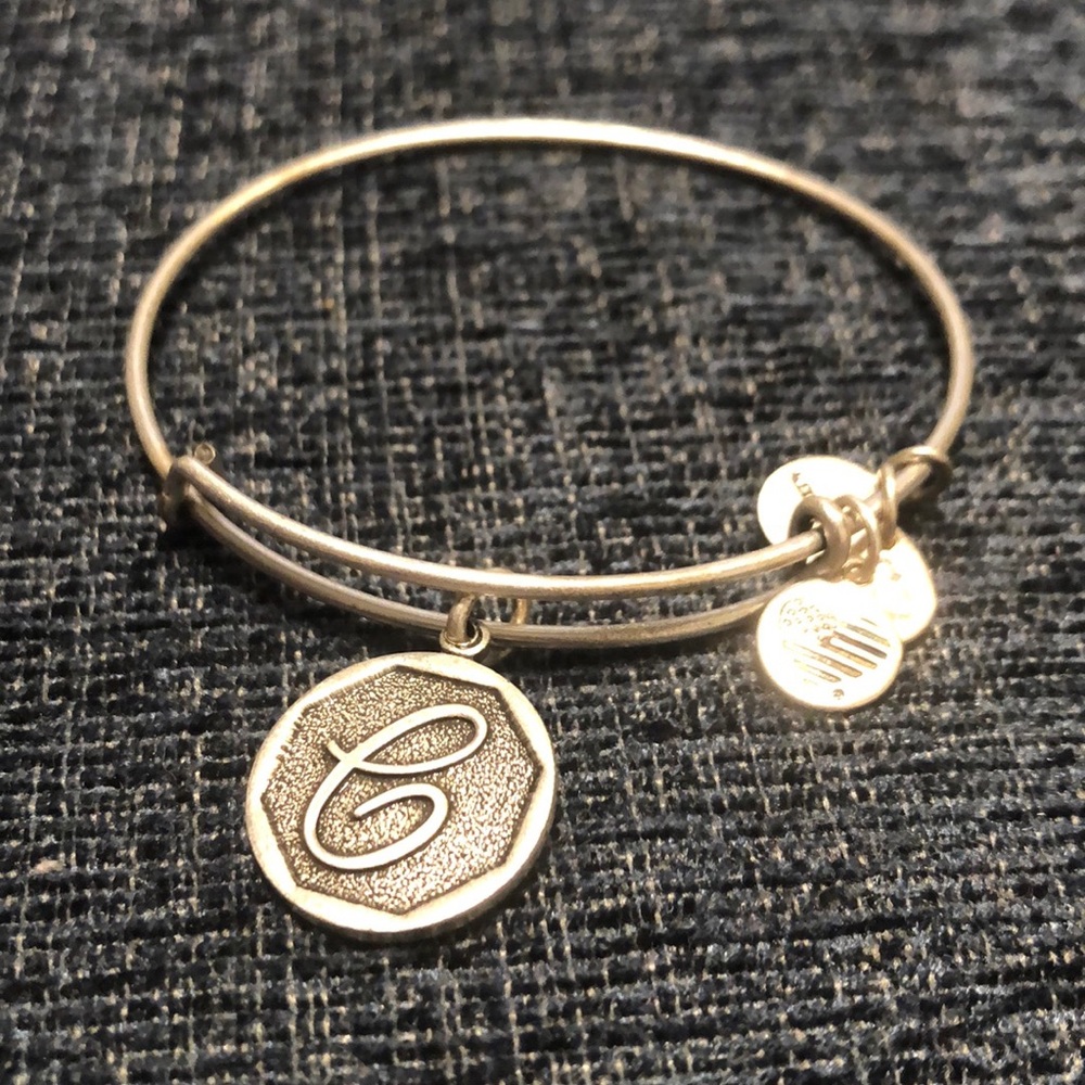 Alex and Ani Initial C Charm bracket